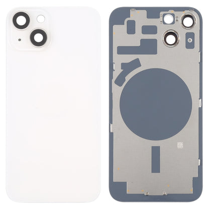 For iPhone 14 Back Housing Cover with Camera Lens(White) - Repair & Spare Parts by buy2fix | Online Shopping UK | buy2fix