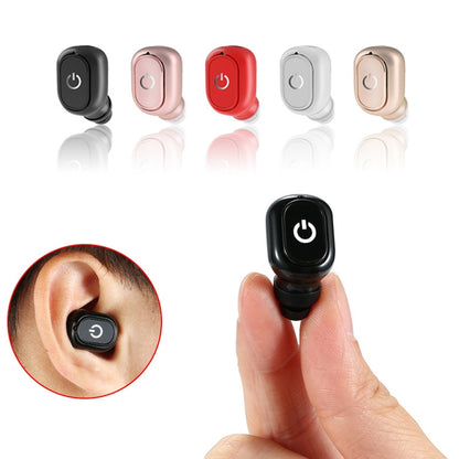 H58 Bluetooth 4.1 Single In-ear Invisible Wireless Bluetooth Earphone(Black) - Bluetooth Earphone by buy2fix | Online Shopping UK | buy2fix