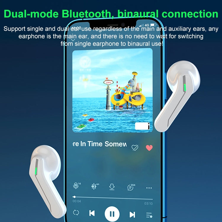 Lenovo XT85 TWS Gaming Wireless Bluetooth Earphone (White) - TWS Earphone by Lenovo | Online Shopping UK | buy2fix
