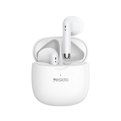 Yesido TWS09 TWS Wireless Bluetooth Earphone (White) - TWS Earphone by Yesido | Online Shopping UK | buy2fix