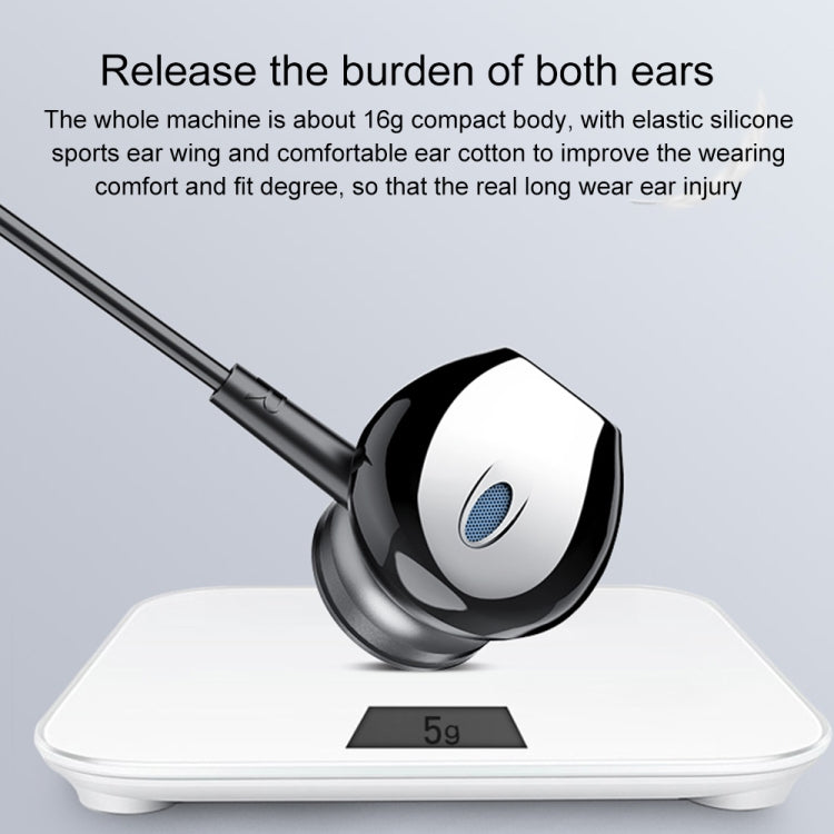 Langsdom L5C Bluetooth 5.0 Life Waterproof Sports Bluetooth Earphone(White) - Sport Earphone by Langsdom | Online Shopping UK | buy2fix