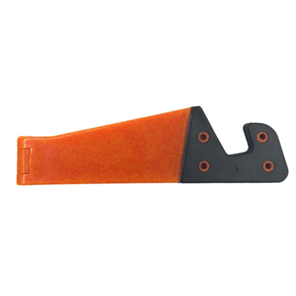 V Shape Universal Mobile Phone Tablet Bracket Holder (Orange) - Desktop Holder by buy2fix | Online Shopping UK | buy2fix