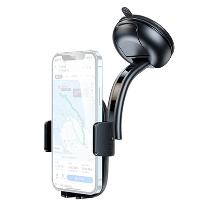 USAMS ZJ063 Car Center Console Retractable Phone Holder for 4.7-7.2 inch Mobile Phones (Black) - Universal Car Holders by USAMS | Online Shopping UK | buy2fix