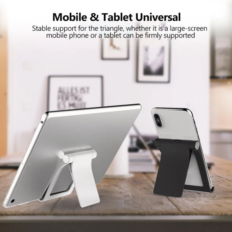 ZM-7 Universal 360-degree Rotating Matte Texture Mobile Phone / Tablet Stand Desktop Stand (Black) - Desktop Holder by buy2fix | Online Shopping UK | buy2fix