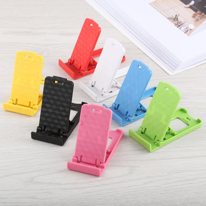 100 PCS Mini Universal Adjustable Foldable Phone Desk Holder, For iPhone, iPad, Samsung, Huawei, Xiaomi other Smartphones and Tablets, Random Color Delivery - Desktop Holder by buy2fix | Online Shopping UK | buy2fix