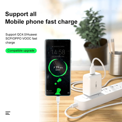 WK WP-U103 Max 24W Lindon Super Fast Charger, Plug Type: CN - Apple Accessories by WK | Online Shopping UK | buy2fix