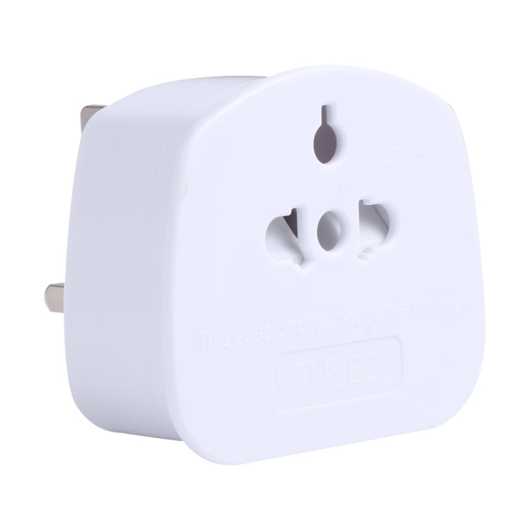 250V UK Plug to EU Plug US Plug Power Conversion Plug Converter (White) - Consumer Electronics by buy2fix | Online Shopping UK | buy2fix