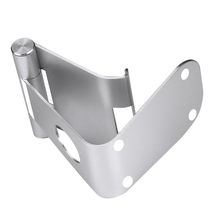Exquisite Folding Adjustable Pivot Aluminium Alloy Desktop Holder Stand DOCK Cradle(Silver) - Desktop Holder by buy2fix | Online Shopping UK | buy2fix