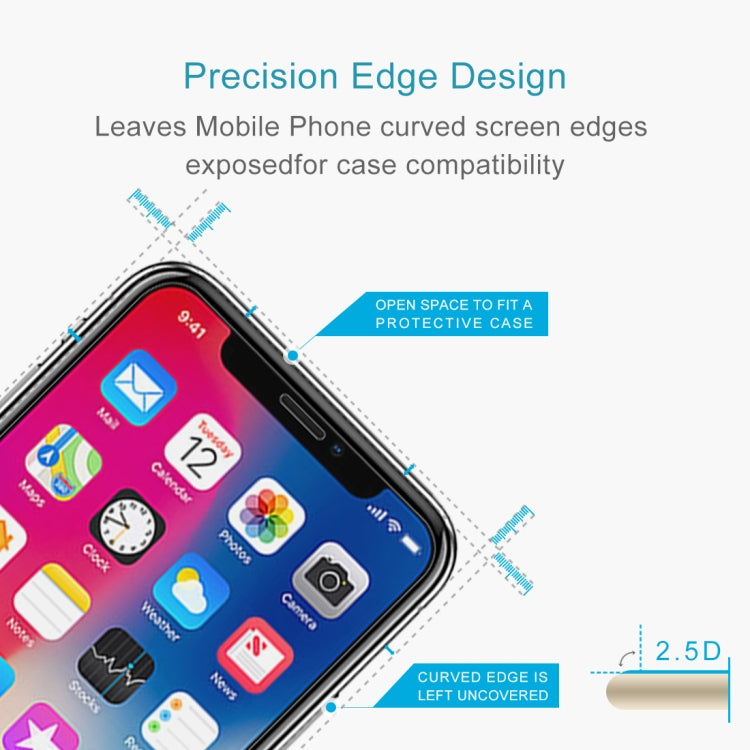 For iPhone 11 Pro / XS / X 10pcs 0.3mm 2.5D 9H Tempered Glass Film - iPhone 11 Pro Tempered Glass by buy2fix | Online Shopping UK | buy2fix