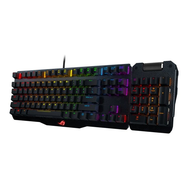 ASUS Claymore USB 2.0 RGB Backlight Detachable Wired Mechanical Black Switch Gaming Keyboard with Detachable Cable - Wired Keyboard by ASUS | Online Shopping UK | buy2fix