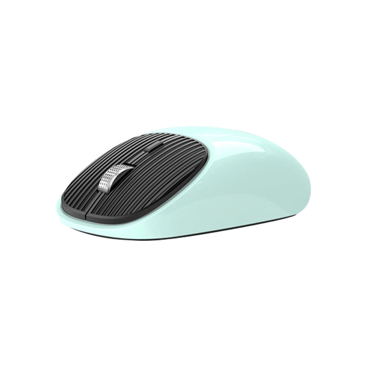MKESPN SXS-5600 Type-C Rechargeable 2.4G Wireless Mouse(Cyan) - Wireless Mice by MKESPN | Online Shopping UK | buy2fix