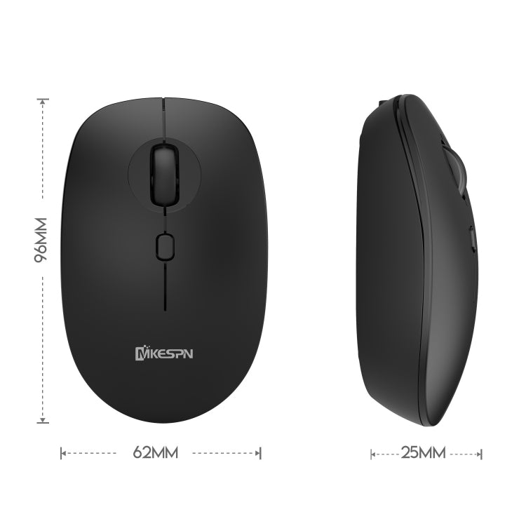 MKESPN 859 2.4G Charging Version Wireless Mouse - Wireless Mice by MKESPN | Online Shopping UK | buy2fix