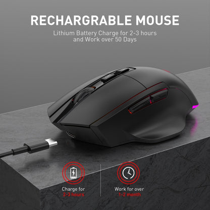 MKESPN X11 Wired RGB Gaming Mouse - Wired Mice by MKESPN | Online Shopping UK | buy2fix