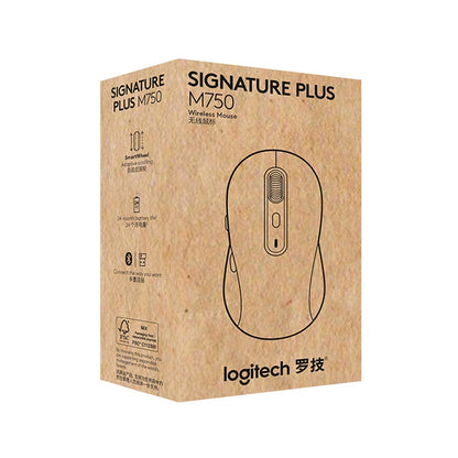 Logitech M750 2000DPI 2.4GHz Wireless Bluetooth Dual Mode Mouse (White) - Wireless Mice by Logitech | Online Shopping UK | buy2fix