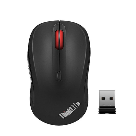 Lenovo ThinkLife Dual Mode Mute Wireless Bluetooth Mouse (Black) - Wireless Mice by Lenovo | Online Shopping UK | buy2fix