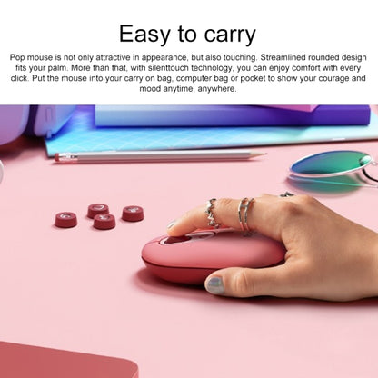 Logitech Portable Office Wireless Mouse (Purple) - Wireless Mice by Logitech | Online Shopping UK | buy2fix