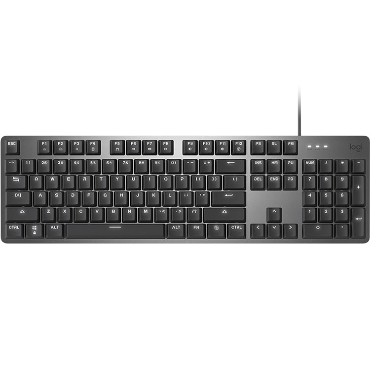 Logitech K845 CHERRY Blue Axis Backlit Mechanical Wired Keyboard, Cable Length: 1.8m - Wired Keyboard by Logitech | Online Shopping UK | buy2fix