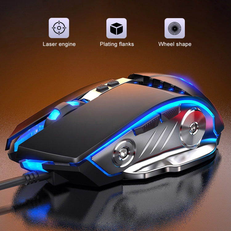 YINDIAO G3PRO 3200DPI 4-modes Adjustable 7-keys RGB Light Wired Gaming Mouse (White) - Computer & Networking by YINDIAO | Online Shopping UK | buy2fix