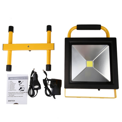 30W IP65 Waterproof COB LED Rechargeable Flood Light, 2650LM 6000-6500K with Car Charger, AC 85-265V - Floodlights by buy2fix | Online Shopping UK | buy2fix