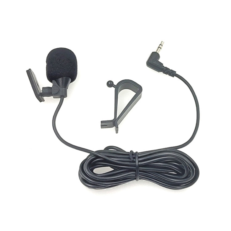 ZJ015MR Stereo 3.5mm Angle Head Plug Car Navigation DVD External Paste Microphone, Length: 3m - Consumer Electronics by buy2fix | Online Shopping UK | buy2fix