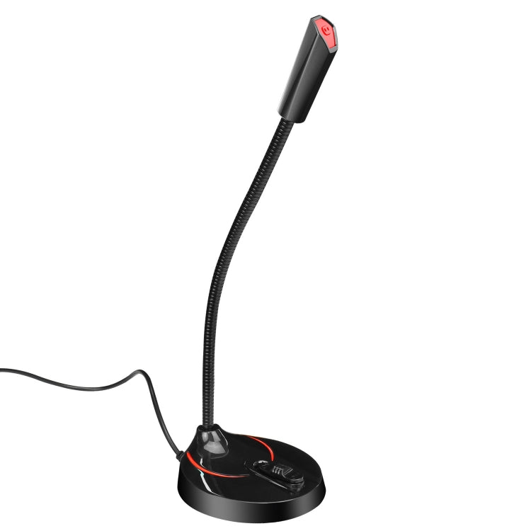 HXSJ F12 360 Degrees Bendable Drive-free USB Computer Microphone, Cable Length: 2.2m - Microphone by HXSJ | Online Shopping UK | buy2fix