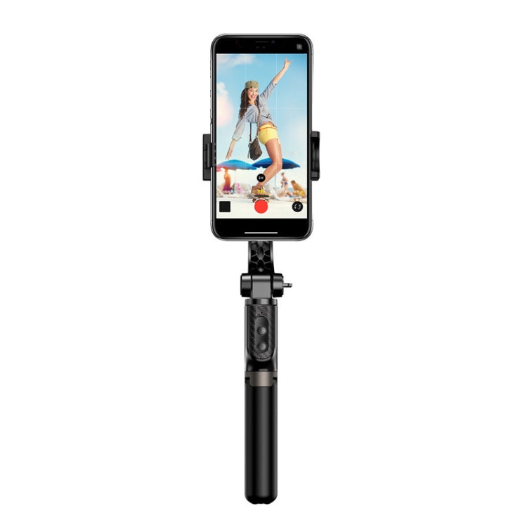 H202 Handheld Gimbal Stabilizer Foldable 3 in 1 Bluetooth Remote Selfie Stick Tripod Stand for Smart Phone, Dual-Key Control - Consumer Electronics by buy2fix | Online Shopping UK | buy2fix