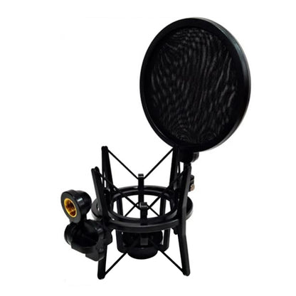 SH-100 Live Microphone ABS Shockproof Bracket (Black) - Consumer Electronics by buy2fix | Online Shopping UK | buy2fix