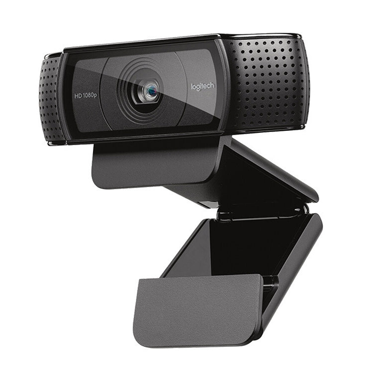 Logitech C920e HD Pro Webcam Widescreen Video Chat Recording USB Smart 1080P Web Camera - HD Camera by Logitech | Online Shopping UK | buy2fix