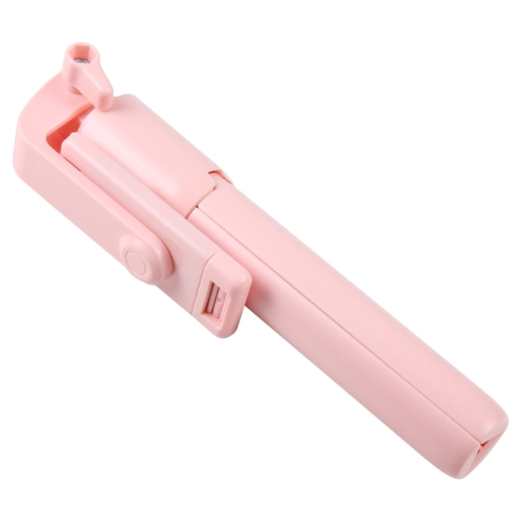 R1 Multifunctional Bluetooth Tripod Selfie Stick (Pink) - Consumer Electronics by buy2fix | Online Shopping UK | buy2fix