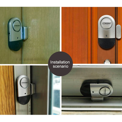 DOBERMAN SE-0701 Oval Household Anti-theft Door and Window Magnetic Spring Sensor Super Loud Simple Alarm - Security by buy2fix | Online Shopping UK | buy2fix