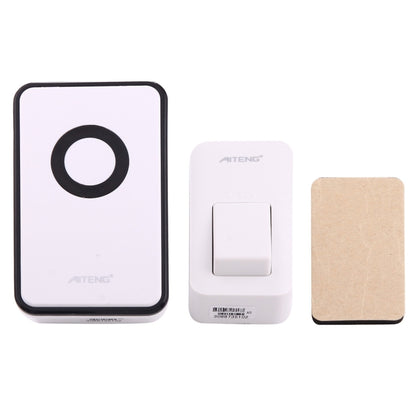 AITENG V018G Life Waterproof Battery-Free Wireless Doorbell, 1 Receiver + 1 x Transmitter, Receiver Distance: 130m, US Plug - Security by AITENG | Online Shopping UK | buy2fix