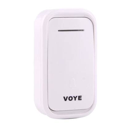 VOYE V015F2 Wireless Smart Music Home Doorbell with Dual Receiver, Remote Control Distance: 120m (Open Air) - Wireless Doorbell by VOYE | Online Shopping UK | buy2fix