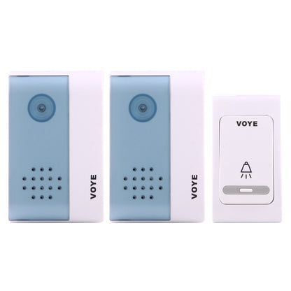 VOYE V004B2 Wireless Smart Music Home Doorbell with Dual Receiver, Remote Control Distance: 120m (Open Air) - Wireless Doorbell by VOYE | Online Shopping UK | buy2fix