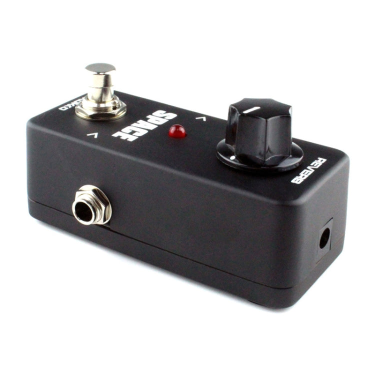 KOKKO FRB2 Mini Electric Guitar Reverb Sound Monoblock Effects Pedal Space(Black) - Guitar Tuner Accessories by KOKKO | Online Shopping UK | buy2fix