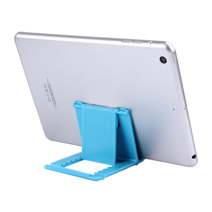 Universal Foldable Mini Phone Holder Stand, Size: 8.3 x 7.1 x 0.7 cm, For iPhone, Samsung, Huawei, Xiaomi, HTC and Other Smartphone, Tablets(Blue) - Desktop Holder by buy2fix | Online Shopping UK | buy2fix