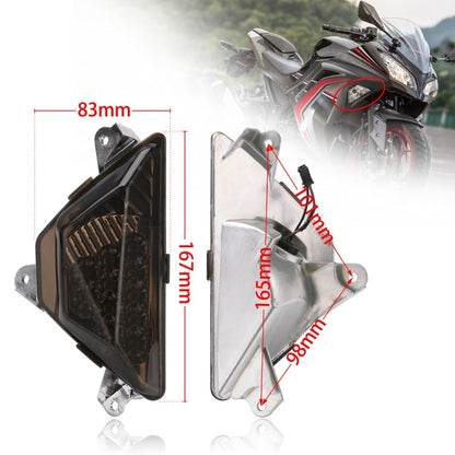 Speedpark Motorcycle Modified Front Turn Signal Light for Kawasaki Ninja 250/300 13-16 - Turn Signal by Speedpark | Online Shopping UK | buy2fix