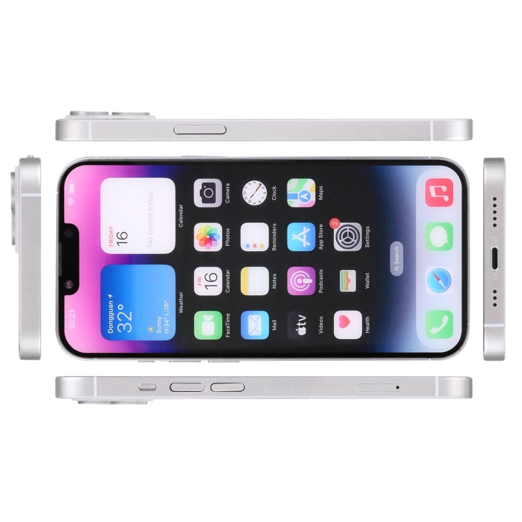 For iPhone 14 Color Screen Non-Working Fake Dummy Display Model(Starlight) - For iPhone & iPad by buy2fix | Online Shopping UK | buy2fix