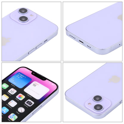 For iPhone 14 Plus Color Screen Non-Working Fake Dummy Display Model (Purple) - For iPhone & iPad by buy2fix | Online Shopping UK | buy2fix