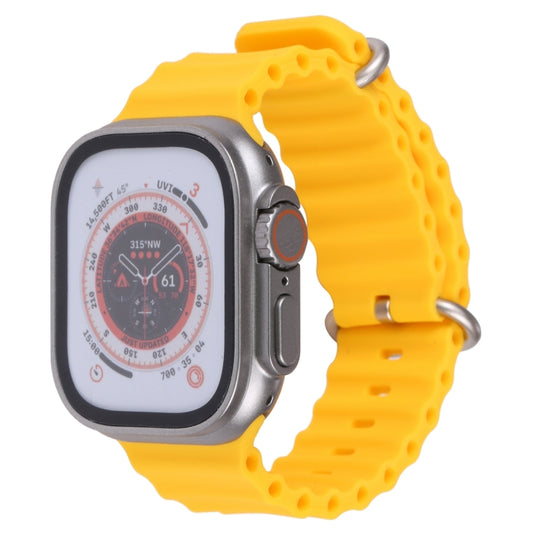 For Apple Watch Ultra 49mm Color Screen Non-Working Fake Dummy Display Model (Yellow) - Watch Model by buy2fix | Online Shopping UK | buy2fix
