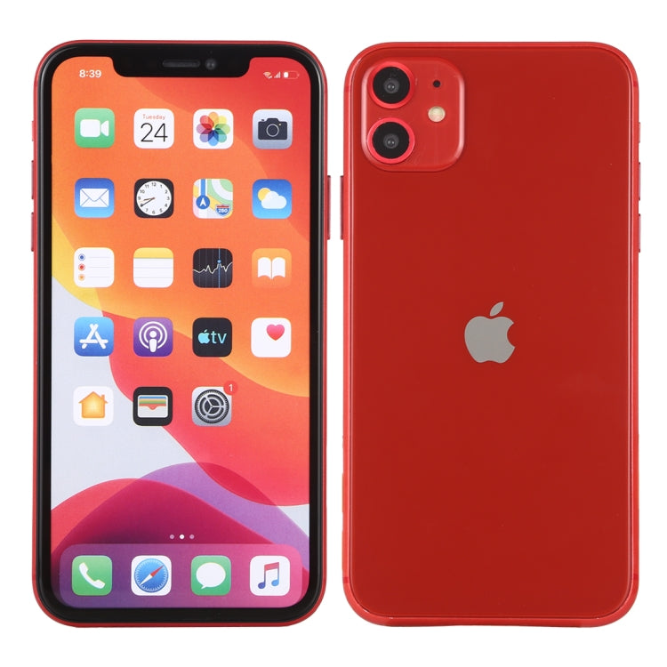 For iPhone 11 Color Screen Non-Working Fake Dummy Display Model (Red) - For iPhone & iPad by buy2fix | Online Shopping UK | buy2fix