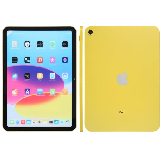 For iPad 10th Gen 10.9 2022 Color Screen Non-Working Fake Dummy Display Model (Yellow) - For iPhone & iPad by buy2fix | Online Shopping UK | buy2fix