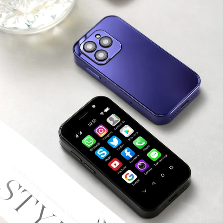 SOYES 14 Pro, 3GB+32GB, Face Recognition, 3.0 inch Android 9.0 MTK6739CW Quad Core up to 1.28GHz, OTG, Network: 4G, Dual SIM, Support Google Play (Purple) - SOYES by SOYES | Online Shopping UK | buy2fix