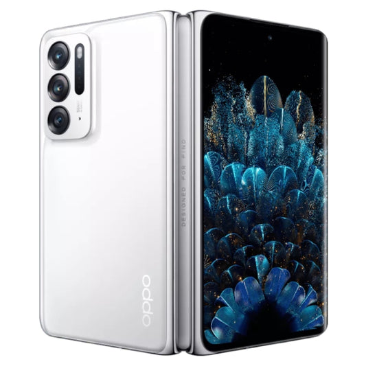 OPPO Find N 5G, 8GB+256GB, 50MP Camera, Chinese Version, Triple Rear Cameras, Face ID & Side Fingerprint Identification, 7.1 inch + 5.49 inch Screen, ColorOS 12 Qualcomm Snapdragon 888 Octa Core up to 2.84Ghz, Support Google Play(White) - OPPO by OPPO | Online Shopping UK | buy2fix