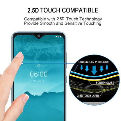 For Nokia 6.2 Full Glue Full Cover Screen Protector Tempered Glass film - Mobile Accessories by buy2fix | Online Shopping UK | buy2fix