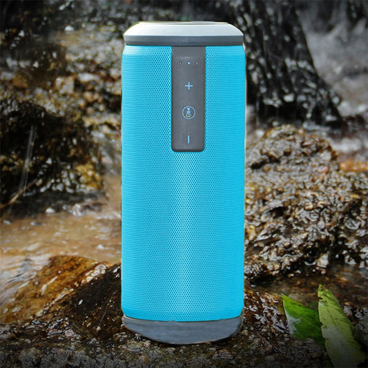 W-KING X6 Portable Waterproof Bluetooth 4.0 Stereo Speaker(Blue) - Waterproof Speaker by W-KING | Online Shopping UK | buy2fix