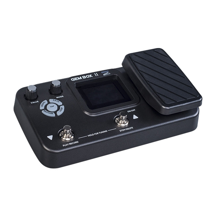 JOYO GEM-BOX2 Multifunctional Integrated Electric Acoustic Guitar Effector with Pedal and Drum Machine - Guitar Tuner by JOYO | Online Shopping UK | buy2fix