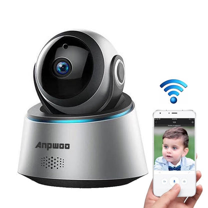Anpwoo Astronaut 2.0MP 1080P 1/3 inch CMOS HD WiFi IP Camera, Support Motion Detection / Night Vision - Security by Anpwoo | Online Shopping UK | buy2fix