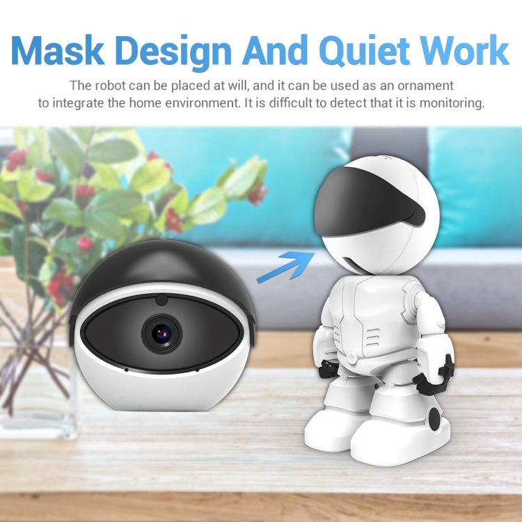 ESCAM PT205 HD 1080P Robot WiFi IP Camera, Support Motion Detection / Night Vision, IR Distance: 10m, EU Plug - Security by ESCAM | Online Shopping UK | buy2fix