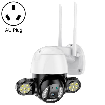 QX55 3.0 Million Pixels IP65 Waterproof 2.4G Wireless IP Camera, Support Motion Detection & Two-way Audio & Night Vision & TF Card, AU Plug - Security by buy2fix | Online Shopping UK | buy2fix