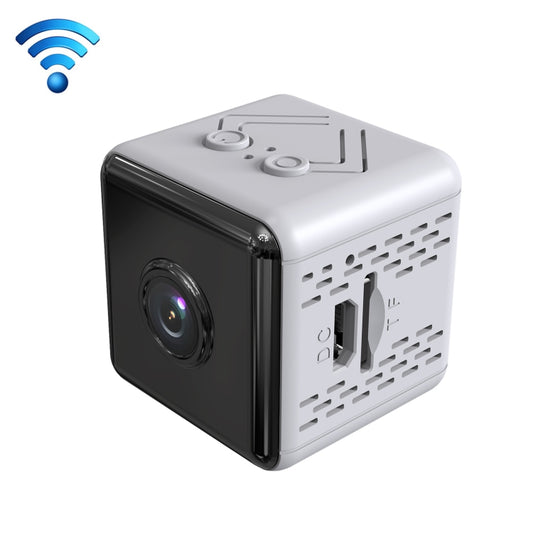 X6D HD 1080P Wireless Home Mini Surveillance Camera, Support Infrared Night Vision & Motion Detection & TF Card (White) - Security by buy2fix | Online Shopping UK | buy2fix